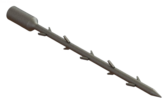 Straight Shank And Crank Shank Wire Fishing Spear For Downhole Fishing