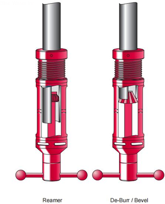 Precision Finish Coiled Tubing Reamer And Deburring Cutter Adjustable Depth